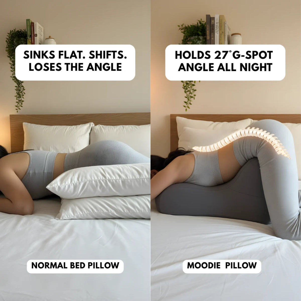 Violira Love Pillow - Waterproof Intimacy Support Pillow – Comfort for Every Position