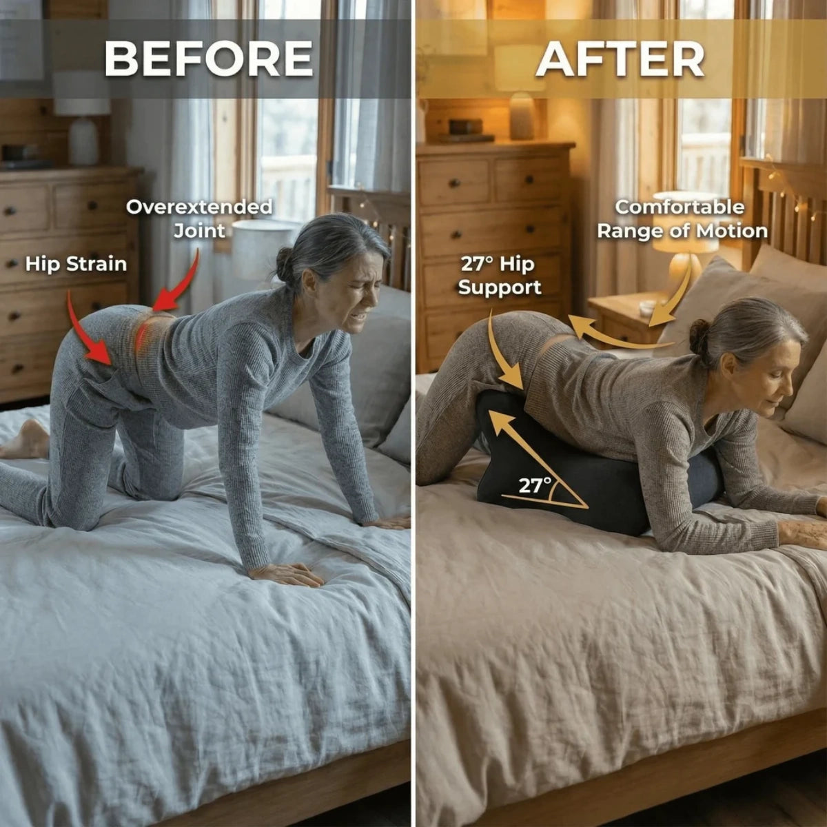 Violira Love Pillow - Waterproof Intimacy Support Pillow – Comfort for Every Position