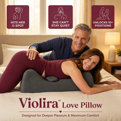 Violira Love Pillow - Waterproof Intimacy Support Pillow – Comfort for Every Position