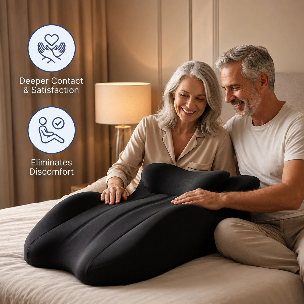 Violira Love Pillow - Waterproof Intimacy Support Pillow – Comfort for Every Position