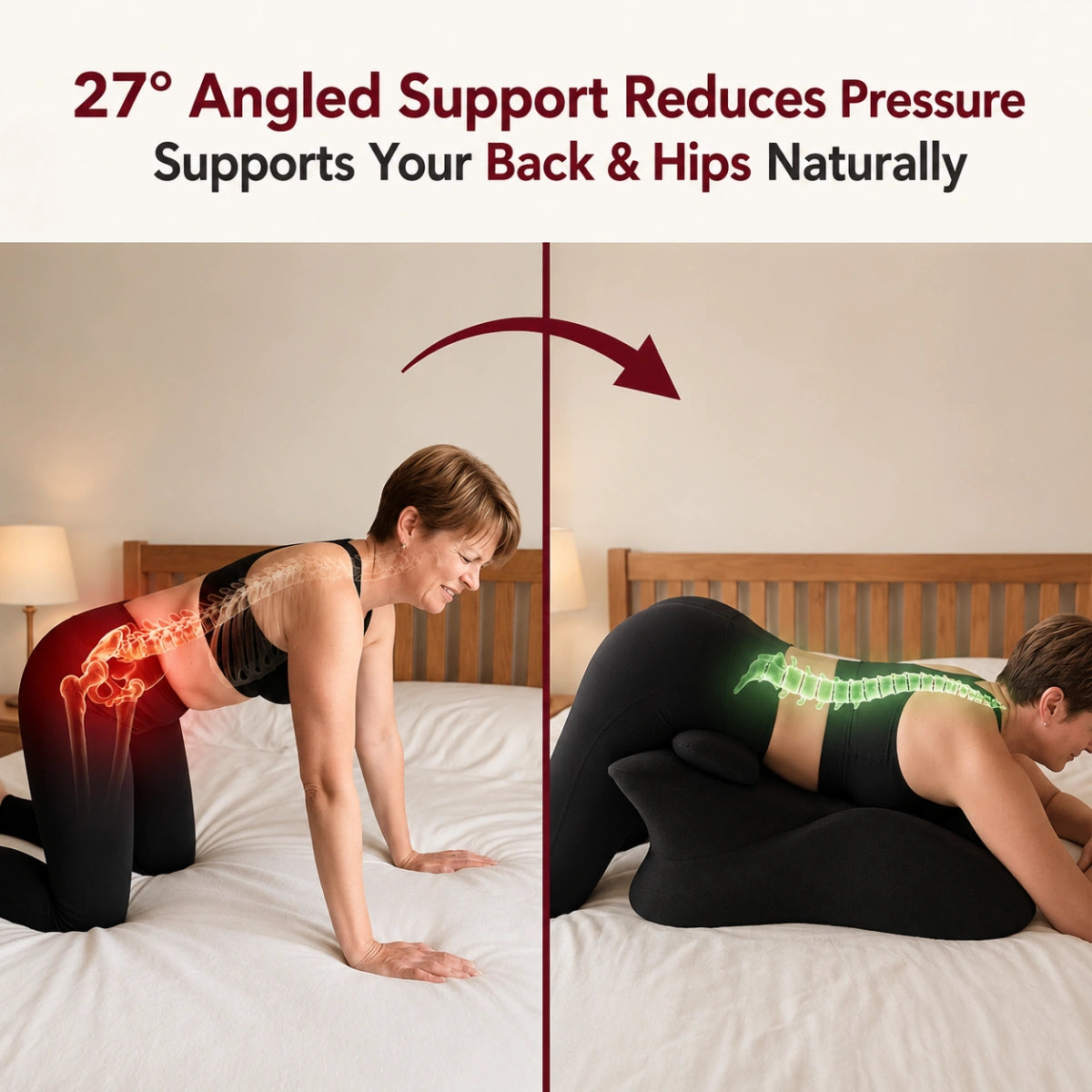 Violira Love Pillow - Waterproof Intimacy Support Pillow – Comfort for Every Position