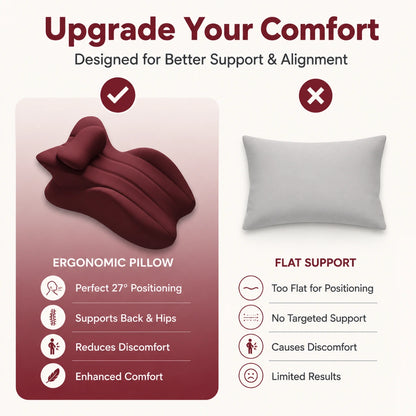 Violira Love Pillow - Waterproof Intimacy Support Pillow – Comfort for Every Position